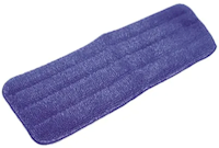 FLAT MOP PADS, RENOWN, MICROFIBER, BLUE, 18", 3/CT, MPRB318 MAIN